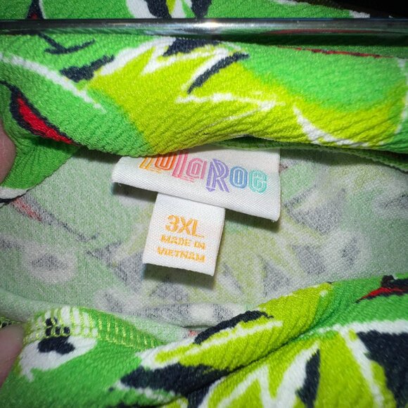 LulaRoe Cassie Kermit the Frog Skirt 3XL - Picture 3 of 3